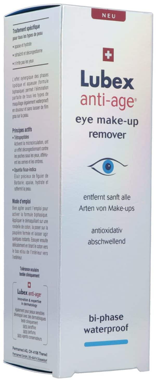 LUBEX ANTI-AGE eye make-up remover Fl 150 ml