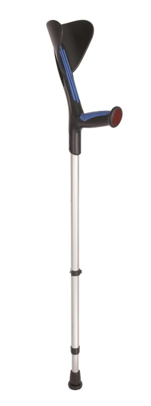 PICFRONT3D SUPAIR Krücke 140kg alu/blau Softgriff 1 Paar