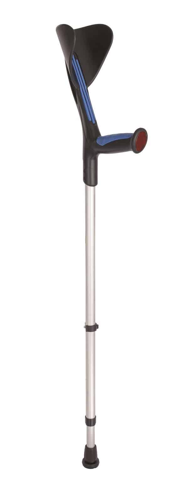 SUPAIR Krücke 140kg alu/blau Softgriff 1 Paar