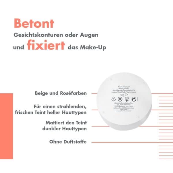 MARKETING AVENE Couvrance Mosaik Puder Naturel Ds 10 g