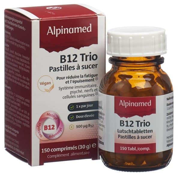 PICBACK3DPLUS ALPINAMED B12 Trio Tabl Fl 150 Stk
