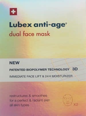 LUBEX ANTI-AGE dual face mask Btl 2 Stk