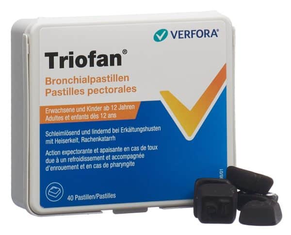 PICFRONT3DPLUS TRIOFAN Bronchialpastillen Ds 40 Stk