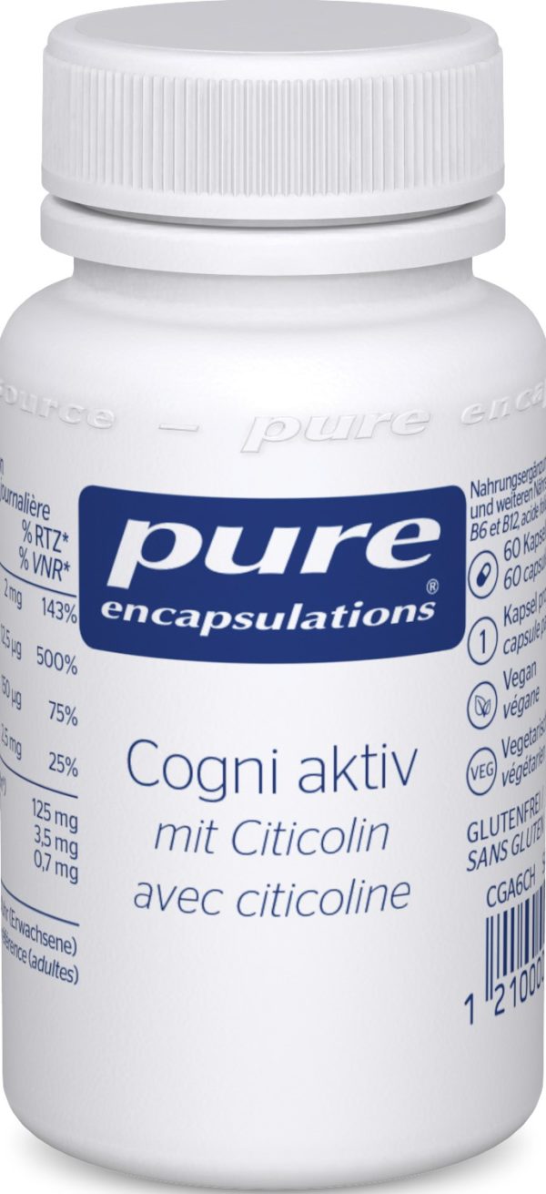 PICFRONT PURE Cogni Aktiv Kaps Ds 60 Stk