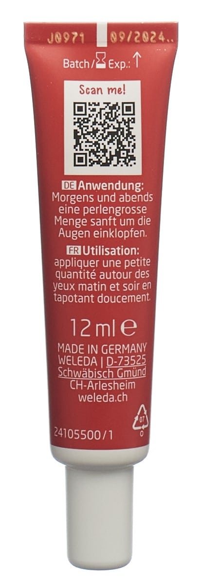 CONTENTBACK WELEDA Augenpflege straffend Grana&Maca 12 ml