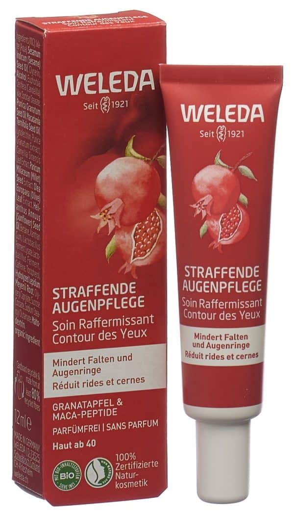 PICFRONT3DPLUS WELEDA Augenpflege straffend Grana&Maca 12 ml