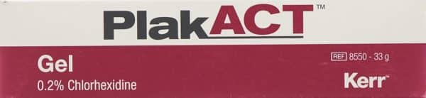 PICFRONT PLAKACT Gel 0.2 % Chlorhexidin Tb 33 g