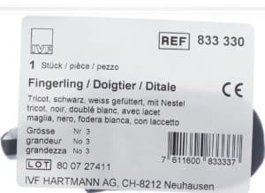 IVF Fingerling Tricot Gr3 schwarz