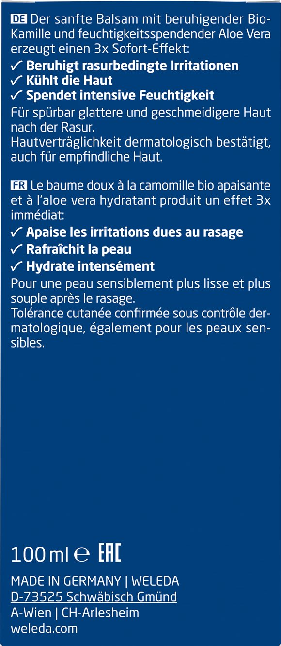 PICBACK3D WELEDA FOR MEN After Shave Balsam (n) 100 ml