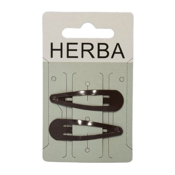 PICFRONT3D HERBA Clips 5cm havanna 2 Stk