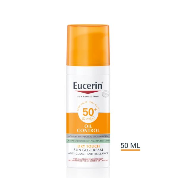 CONTENTFRONT EUCERIN SUN Face Oil Control Gel-Cr LSF50+ 50 ml